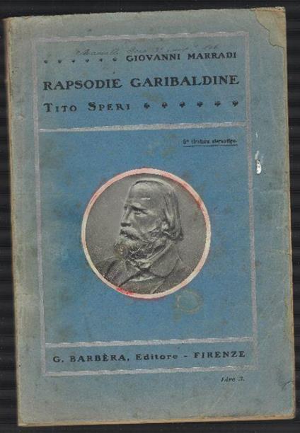 Rapsodie Garibaldine - Giovanni Marradi - copertina