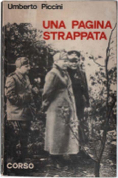Una Pagina Strappata - Umberto Piccini - copertina
