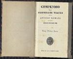 Compendio Delle Principali Usanze Degli Antichi Romani Ad Uso Delle Scuole Pie