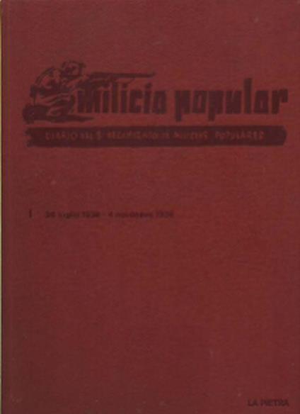 Milicia Popular Diario Del 5° Regimento De Milicias Populares - copertina