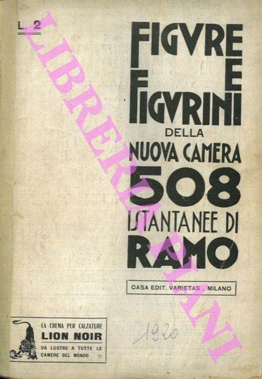 Figure e figurini della nuova camera. 508 istantanee di Ramo - Ugo Lacchini - copertina