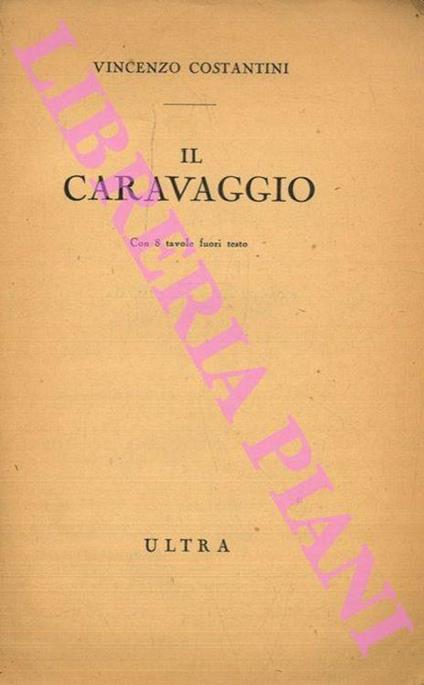 Il Caravaggio - Vincenzo Costantini - copertina