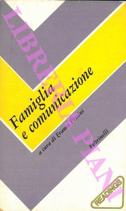 Famiglia e comunicazione - Franca Pizzini - copertina