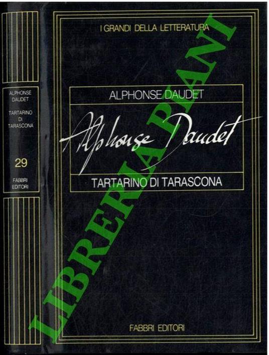 Tartarino di Tarascona - Alphonse Daudet - copertina