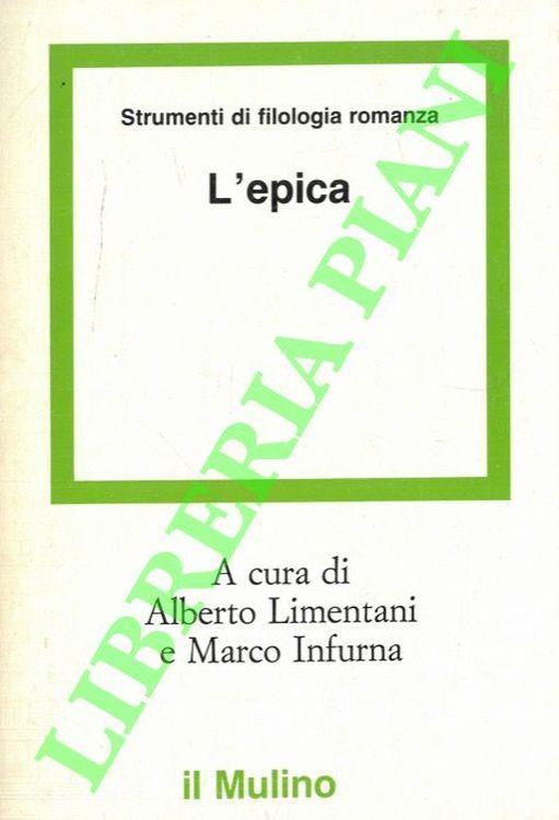 L' epica - Alberto Limentani - copertina