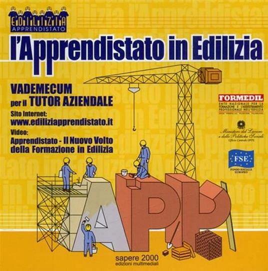 CD - ROM. L'apprendistato in edilizia. Vademecum per il tutor aziendale - copertina