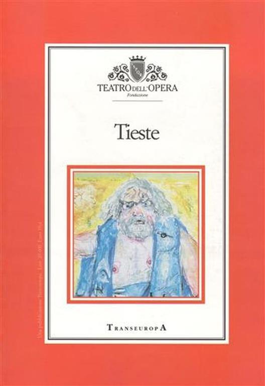 Tieste - Sylvano Bussotti - copertina