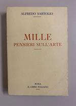 Mille Pensieri sull'arte