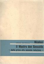 Il Mastro don Gesualdo dalla prima alla seconda redazione