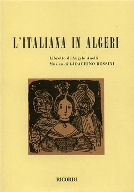 L' Italiana di Algeri - Angelo Anelli - copertina