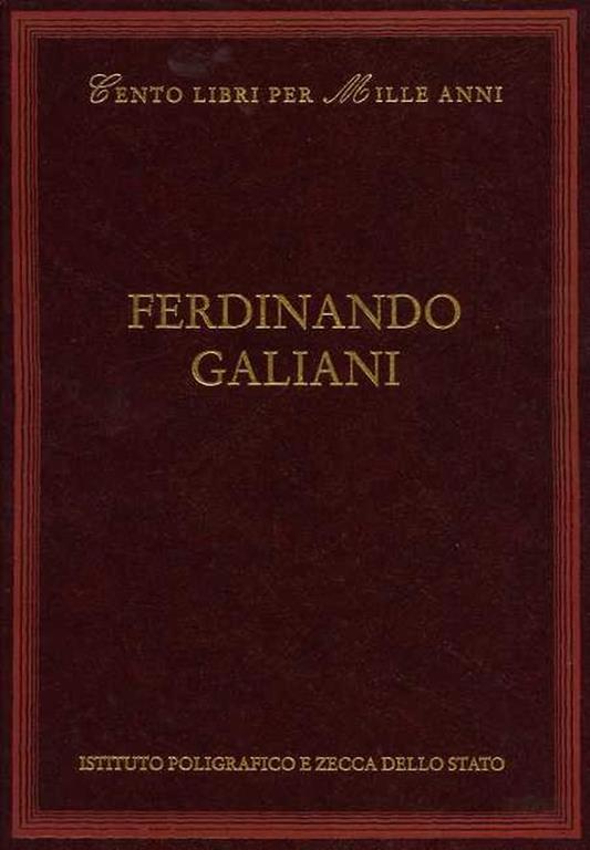 Ferdinando Galiani - copertina