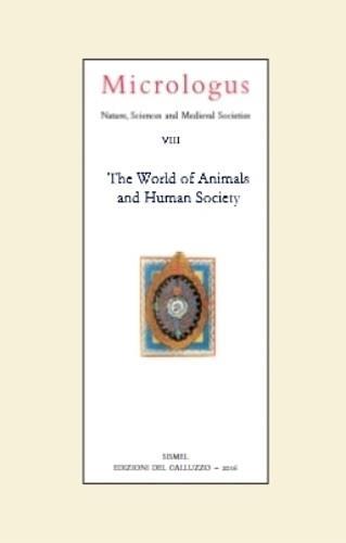 Il mondo animale e la società degli uomini / The World of Animals and Human Society - copertina