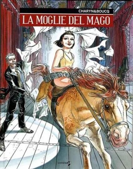 La moglie del mago - Jerome Charyn - copertina