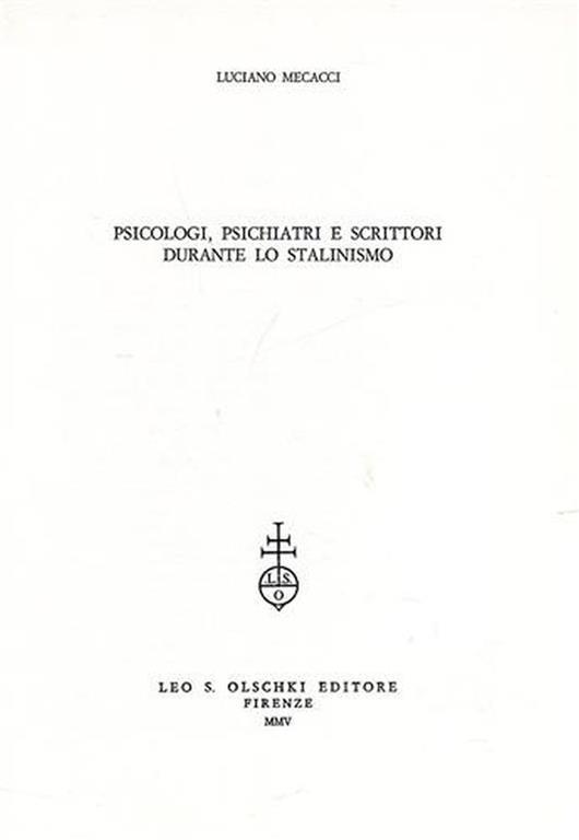 Psicologi, psichiatri e scrittori durante lo stalinismo. Estratto dal volume "Sapere & - Luciano Mecacci - copertina