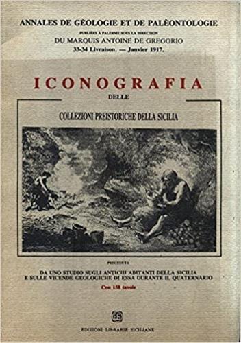 Iconografia delle Collezioni Preistoriche della Sicilia - copertina