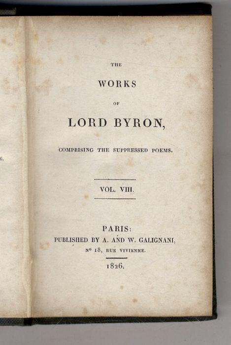 Un vaso d'alabastro illuminato dall'interno. Diari - George G. Byron