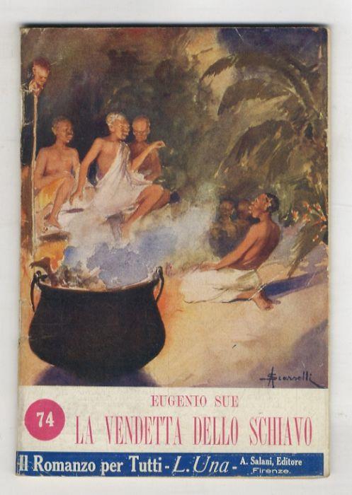 La vendetta dello schiavo - Eugène Sue - copertina