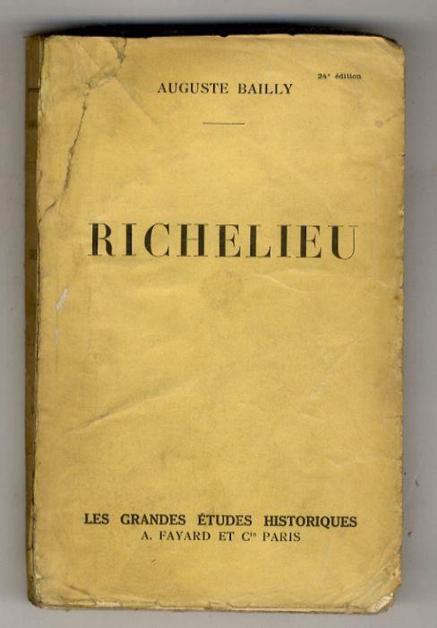 Richelieu - Auguste Bailly - copertina