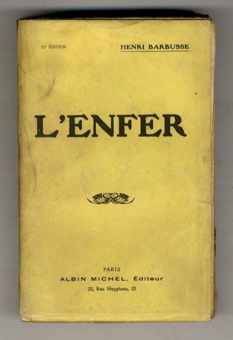 L' Enfer. 12ème édition - Henri Barbusse - copertina