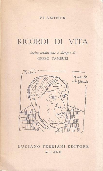 Ricordi Di Vita - Maurice Vlaminck - copertina