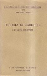 Lettura Di Carducci e Di Altri Scrittori
