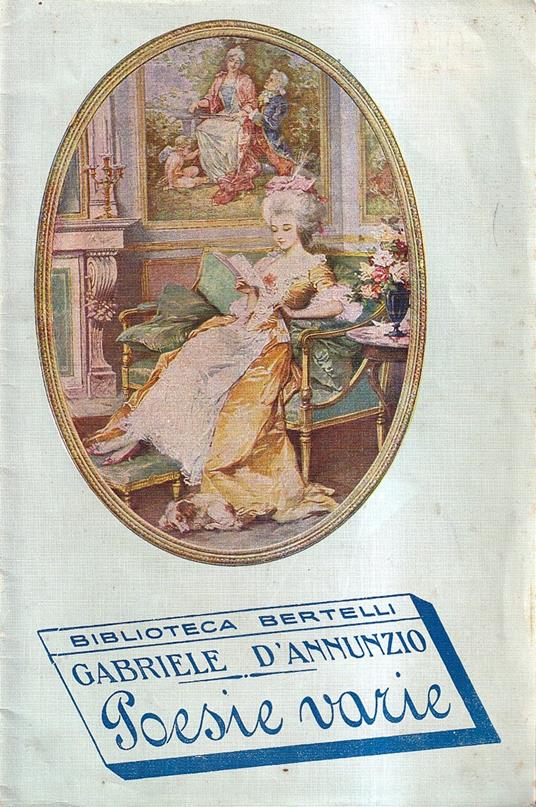 Poesie Varie - Gabriele D'Annunzio - copertina