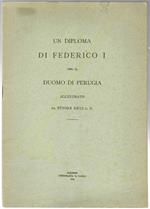 Un Diploma Di Federico I Per Il Duomo Di Perugia Illustrato Da Ettore Ricci D. O