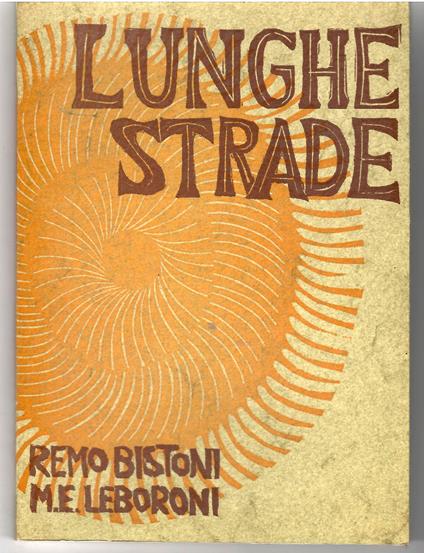 Lunghe Strade - Remo Bistoni - copertina