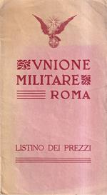 Unione Militare Roma Listino Prezzi