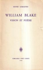 William Blake Vision et Poesie