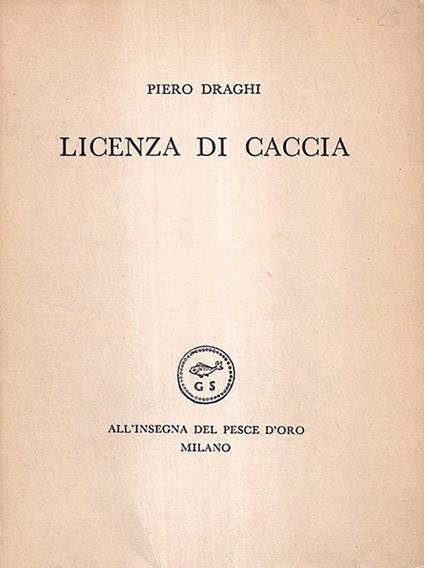 Licenza Di Caccia - copertina