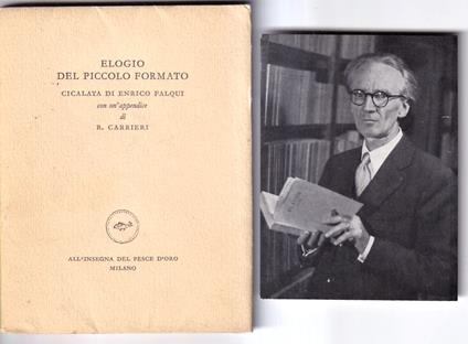 Elogio Del Piccolo Formato - copertina