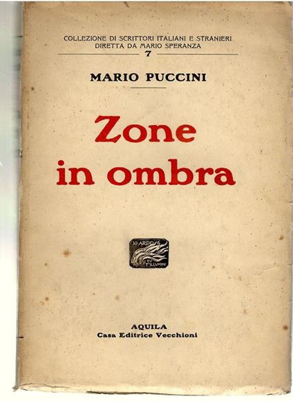 Zone in Ombra - copertina