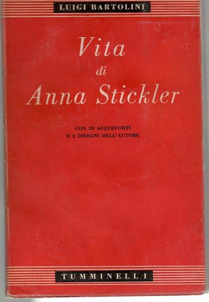 Vita di Anna Stickler - copertina