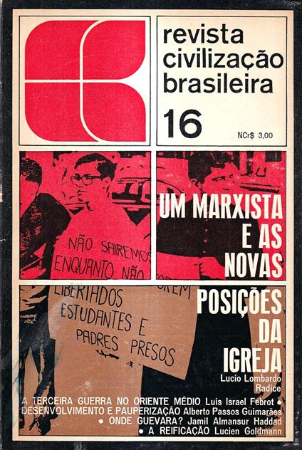 Revista Civilização Brasileira N. 16 - copertina