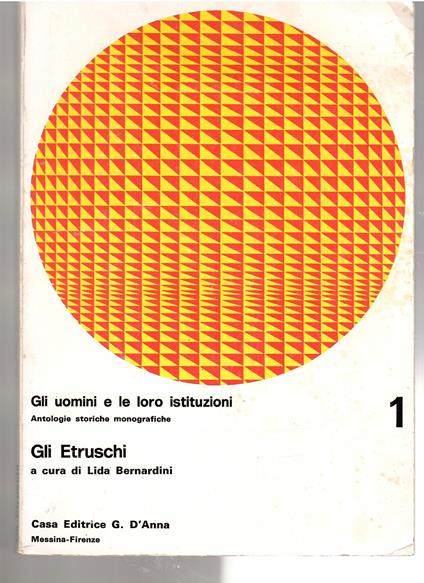 Gli Etruschi - Luigi Bernardini - copertina