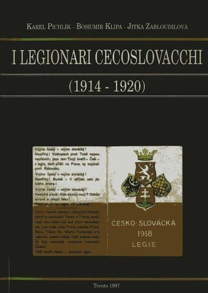 I legionari cecoslovacchi, 1914-1920 - copertina
