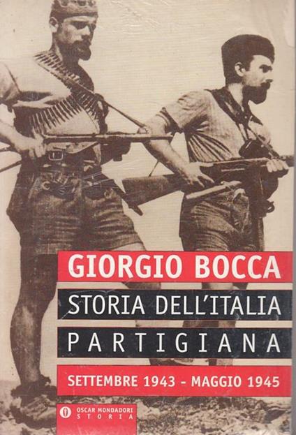 Storia dell'Italia partigiana - Giorgio Bocca - copertina