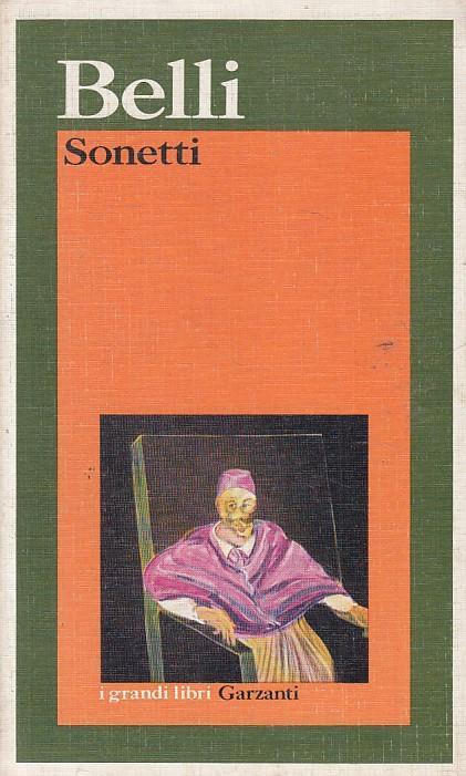 Sonetti - Gioachino Belli - copertina