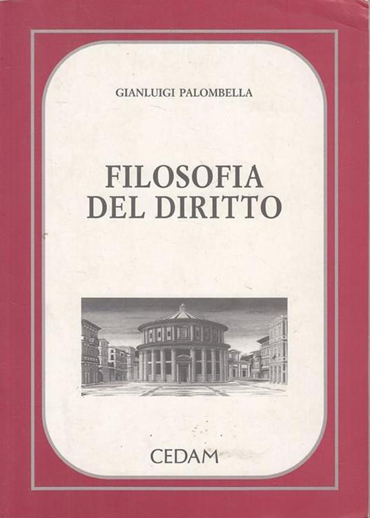 Filosofia del diritto - Gianluigi Palombella - copertina