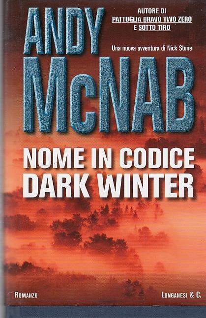 Nome in codice Dark Winter - Andy McNab - copertina