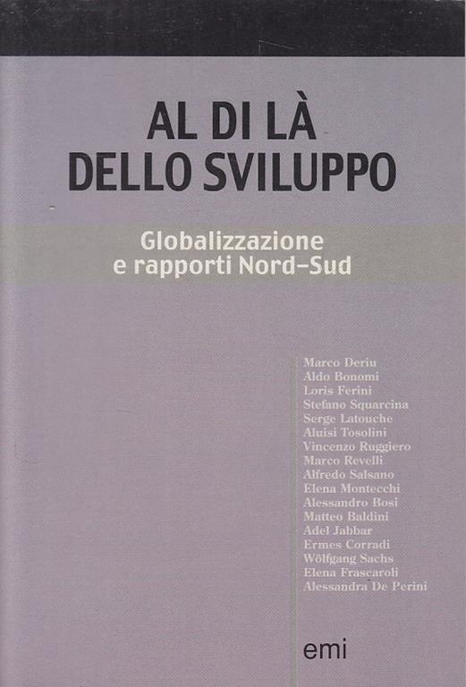 Al di là dello sviluppo. Globalizzazione e rapporti nord-sud - copertina