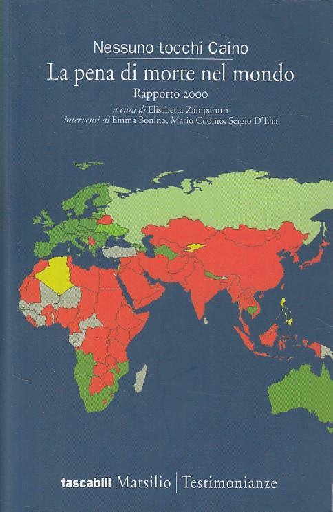 La pena di morte nel mondo. Rapporto 2000 - copertina