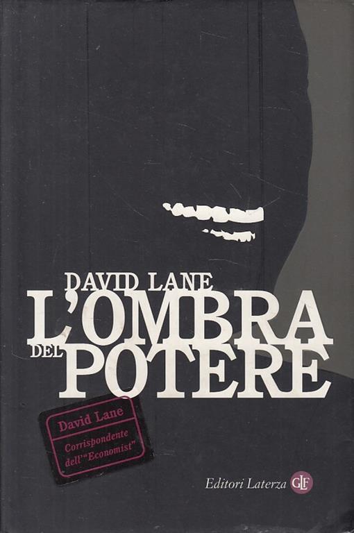 L' ombra del potere - David Lane - copertina