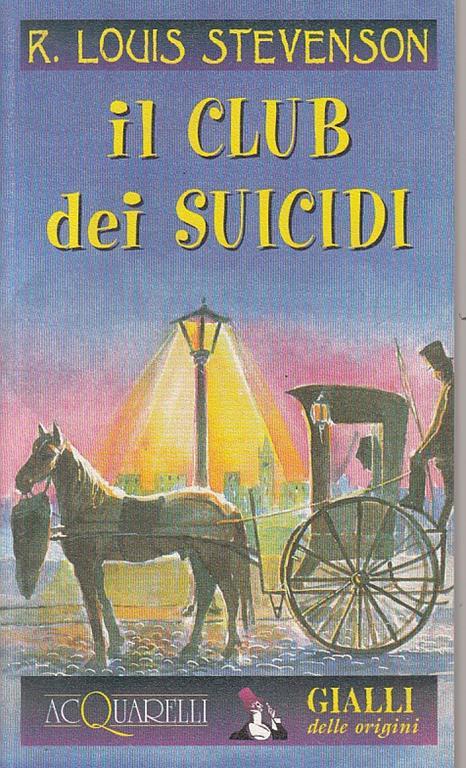 Il club dei suicidi - Robert Louis Stevenson - copertina