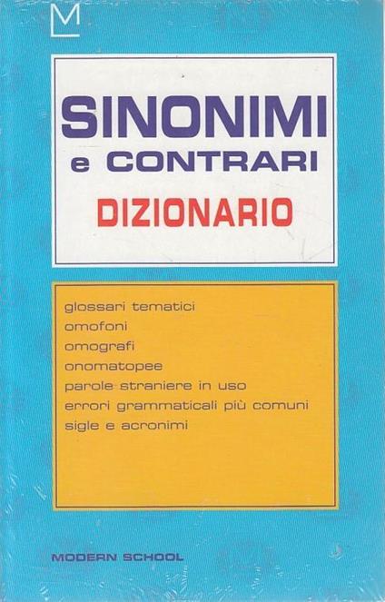 Dizionario latino-italiano, italiano-latino - copertina