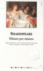 Misura per misura. Testo inglese a fronte