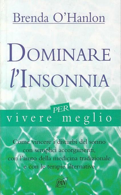 Dominare l'insonnia - Brenda O'Hanlon - copertina