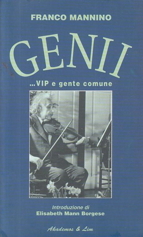 Genii... vip e gente comune - Franco Mannino - copertina