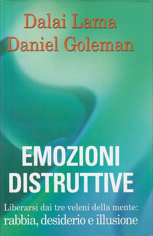 Emozioni Distruttive - Dalai Lama - copertina